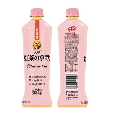 沃顿红茶拿铁奶茶500ml