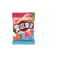 好丽友果滋果资混合胶型凝胶糖果（桃子味）60g
