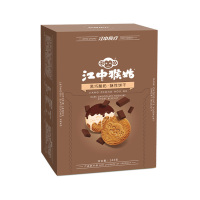江中猴姑黑巧酸奶酥性饼干144g