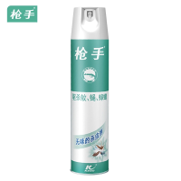 枪手气雾杀虫剂 无味 600毫升 一瓶家用 驱杀蚊蝇蟑螂