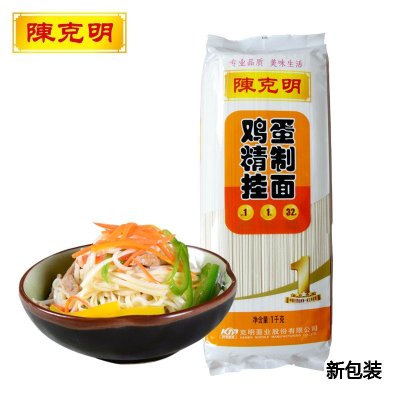 陈克明 鸡蛋精制挂面 1000g*1