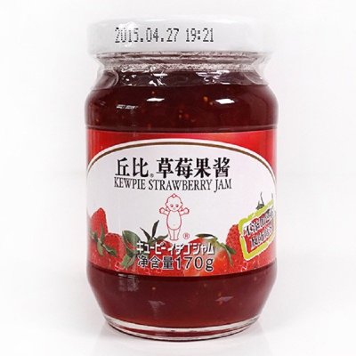 丘比 草莓酱170克/瓶装国产食品调味品酱料沙拉汁/酱