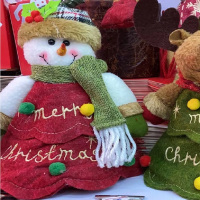 圣诞立体拉链礼品袋0070