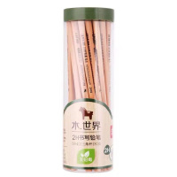 得力S9 42-2H书写铅笔(原木色)(30支/筒)