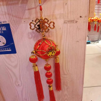 节庆灯笼三角挂件
