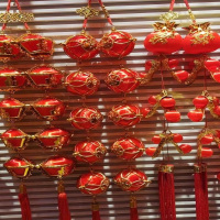 节庆灯笼五连串