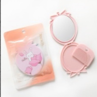 卡通草莓镜梳组合装