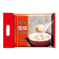 大桥道黑芝麻汤圆1000g