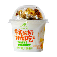 今时代零食酸奶黄桃果粒 190g