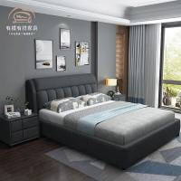 有模有样 床 北欧布艺床卧室家具双人床