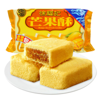 徐福记包馅酥芒果酥184g水果夹心糕点一口酥台湾风味营养早餐休闲零食品下午茶点心蛋糕饼干传统特产小吃