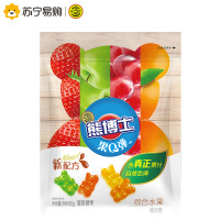 徐福记熊博士 橡皮糖水果软糖 60g