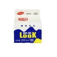 光明酸奶饮品（look）噜渴 原味 200ml/盒