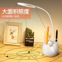 小台灯护眼书桌学生学习专用充电式插电两用写字床头宿舍led台风