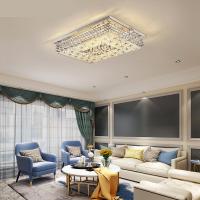 LED客厅水晶灯长方形吸顶灯餐厅卧室现代大气灯饰91191