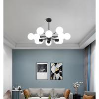 北欧风格客厅灯具现代简约家用大气魔豆吊灯分子创意个性餐厅卧室