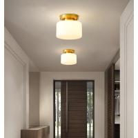 美式吸顶灯简约玄关灯走道灯走廊灯餐厅灯大气家用灯具91128R