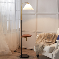 无线充电落地灯北欧网红客厅卧室床头灯美式简约轻奢立式茶几台灯