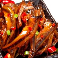 乡乡嘴麻辣酱汁小鱼仔8g*10包零食休闲点心