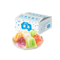 凡秀色果味果冻整箱果汁怀旧儿童零食下午茶点休闲食品批发800g