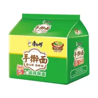 康师傅 手擀面 上汤排骨面五连包120g*5