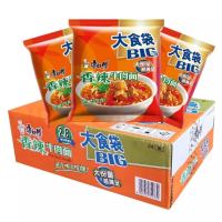 康师傅大食袋香辣牛肉面144g/组*5