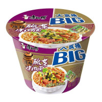 康师傅老坛酸菜牛肉面大食桶BIG159g