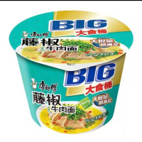 康师傅大食桶藤椒牛肉面140g