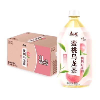 康师傅蜜桃乌龙茶1L