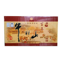 北京二锅头 52度北京牛栏山百年陈酿三牛浓香型白酒400ml*6瓶 整箱装