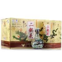 牛栏山二锅头珍品三十年（30年）青龙46度500ml*6 清香型 送红酒2瓶