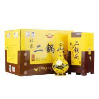 牛栏山二锅头白酒 经典（黄龙）45度500ml 整箱6瓶装 清香型