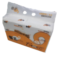 板扎健康白6包纸面巾三层90抽