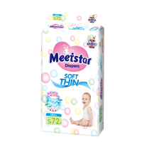 安好尿不湿英版新生儿柔软透气拉拉裤绵柔学步裤瞬吸婴幼儿纸尿裤S144