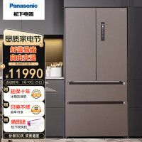 松下(Panasonic)NR-W581TM-T 573升超薄嵌入式大容量多门法式冰箱微冻保鲜宽幅变温双循环[年后发货]