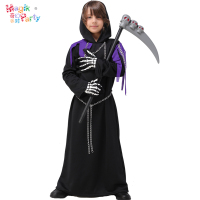 儿童演出服装cosplay表演衣服男童红魔鬼小恶魔死神吸血鬼