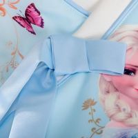 秋装新款冰雪奇缘女童爱莎公主裙洋气裙子儿童服装连衣裙