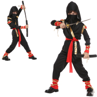 cosplay服装儿童忍者衣服化妆舞会神秘武士服幼儿cos忍者服