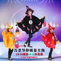 儿童服装女童女巫婆帽子魔法师披风斗篷cos化装舞会演出服