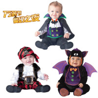 宝宝恐龙造型婴儿哈衣动物连体衣圣诞节表演服装cosplay