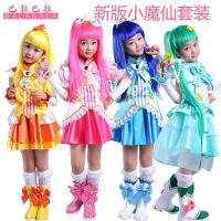 巴拉巴拉小魔仙衣服巴啦啦女童公主裙套装儿童演出服服装女