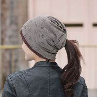 帽子女冬季包头帽韩版套头帽堆堆帽休闲围脖帽