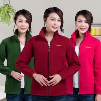 摇粒绒加厚大码卫衣中老年女装外套40--66岁罩衣妈妈装抓绒秋冬季