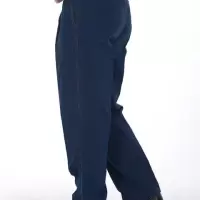 春秋加厚柔软纯棉防烫耐磨宽松牛仔电焊工作服长裤汽修劳保大码男
