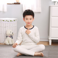 儿童保暖内衣套装加绒加厚男童保暖内衣女童秋衣秋裤中大童家居服