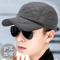 时尚韩版]春秋冬季男帽子潮户外青年棉帽加厚男士护耳休闲棒球帽