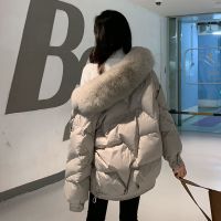 反季短款羽绒服女2020年新款时尚韩版显瘦小个子大毛领派克服