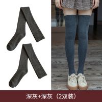 加厚保暖长筒袜子女秋冬季韩版过膝袜毛圈大腿袜冬天加绒高筒长袜