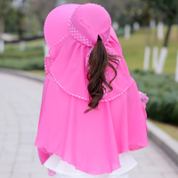 帽子女夏天韩版学生防晒太阳帽防紫外线遮阳帽春秋女士凉帽遮脸