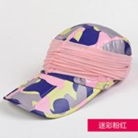 防晒帽子女遮脸防紫外线折叠夏天骑车太阳帽户外遮阳帽